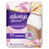 Always Discreet for Sensitive Skin Maximum Plus Underwear White 16 Count (Pack of 1) view 1