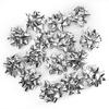 CHOIEO 15 Pcs Gift Bows Assortment, Decor for Christmas, Birthdays, Weddings, Holiday Embellishments, Presents, Wrapping Paper, Anniversaries, Baby Showers, Bridal Showers, Hanukkah (Silver) view 1