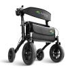 Helavo All Terrain Walker Rollator with 12 Pneumatic Tires  Foldable Outdoor Walkers for Seniors with Seat, Lightweight & Adjustable Height, Shock-Absorbing for Comfort on Any Surface view 1