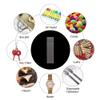 Self Adhesive Cellophane Bags 2x6" Long Clear Self Stick Cello Baggies 300pcs Skinny OPP Poly Glassine Bags 2mil for Candy Crafts Bracelet Oil Pastel Disposable Tableware Watch Hairpin Key Chain view 4