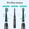 6 Replacement Brush Heads, Complete Care Replacement Tooth Brush Heads, Electric Toothbrush Replacement Heads, EasyClean, Gum Health- Fit (Pack of 6), Black view 3