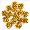 CHOIEO 15 Pcs Gift Bows Assortment, Decor for Christmas, Birthdays, Weddings, Holiday Embellishments, Presents, Wrapping Paper, Anniversaries, Baby Showers, Bridal Showers, Hanukkah (Dazzel Gold) view 1