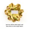 CHOIEO 15 Pcs Gift Bows Assortment, Decor for Christmas, Birthdays, Weddings, Holiday Embellishments, Presents, Wrapping Paper, Anniversaries, Baby Showers, Bridal Showers, Hanukkah (Dazzel Gold) view 4