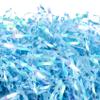 UNIQOOO 1 LB Iridescent Baby Blue Crinkle Cut Paper Filler Shreds for Gift Box, Sparkling Easter Grass Shredded Paper Raffia Tissue, Craft Bedding Cushion for Baby Shower Wedding Birthday Bridesmaid view 1