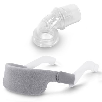 Replacement Headgear with Arms & Elbow for DreamWear - Snug Fit & No Leaks, Non-Slip Strap with Arms & Rotatable Elbow/Swivel for DW