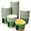 Game Day Football Bowls - 9 oz Paper Cups & Disposable Bucket for Tailgate Dinner (48 Pieces, Cool Style) view 1
