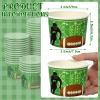 Game Day Football Bowls - 9 oz Paper Cups & Disposable Bucket for Tailgate Dinner (48 Pieces, Cool Style) view 3