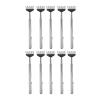 10Pcs Portable Extendable Back Scratcher, Telescopic Claw Metal Back Scratchers Hand Massager Tool with Pocket Clip for Thanksgiving, Birthday, Christmas Gifts view 1