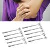 10Pcs Portable Extendable Back Scratcher, Telescopic Claw Metal Back Scratchers Hand Massager Tool with Pocket Clip for Thanksgiving, Birthday, Christmas Gifts view 4