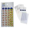 Medication Blister Pack Refill Set Cold Seal - Includes Blister Trays & Cold-Seal Cards - Pill Blister Sizes Regular or Jumbo Blisters (Weekly - Standard 1/2" Deep - 100 Pack) view 1
