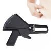 Body Fat Caliper, Skinfold Caliper for Measuring Body Fat Help to Monitor Fitness and Goals, Body Fat Tester Calipers Body Fat Measurement Device Measuring Tool(Black view 1
