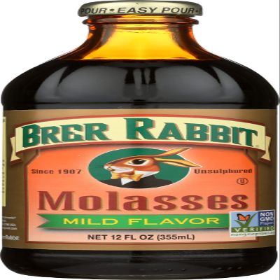 Brer Rabbit Mild Flavor Molasses, 12 Fluid Ounce (Pack of 12)