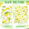 150 Pcs Disposable Guest Napkins 3 Ply Lemon Paper Napkins Summer Hand Towels for Bathroom Paper Towels Decorative Napkins for Summer Tea Party Baby Shower view 2