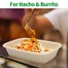 bloomoon 100 Pack 32 oz Large Paper Bowls, Chipo-tle Style Disposable Bowls for Burrito, Nacho, Taco Salad, Baked Potato, Nacho Bar Supplies for Party, 100 BOWLS ONLY view 4