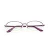 LKP Women Reading Glasses Half Frame Lightweight Computer Readers Blue Light Blocking Glasses Fashion Metal Comfort (Color : Purple, Size : 2.5) view 1