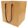  Ehime Shiko Takeaway Kraft Paper Bags, Pack of 10, L Size (W x D x H): 8.1 x 8.1 x 9.1 inches (205 x 205 x 230 mm), TOC-L x 10P view 1