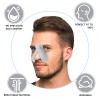 Jutom 24 Pack Nose Pads for Mask Avoiding Air Leaks Nasal Pads for Supplies Comfortable Nasal Guard Sleep Mask Liners Soft Cushions Accessories(Grey) view 2