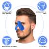 Jutom 24 Pack Nose Pads for Mask Avoiding Air Leaks Nasal Pads for Supplies Comfortable Nasal Guard Sleep Mask Liners Soft Cushions Accessories(Blue) view 3