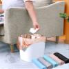 4 GALLON Bathroom Trash Bags, 5 Rolls/100 Counts Small HANDLES Garbage Bags for Office, Bathroom Wastebasket Waste Bin Colorful Portable Rubbish Bags (Mixed, 100 Counts) view 4