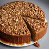 Andy Anand's Caramel Pecan Cake 9" Gift Boxed Great Idea for Birthday, Wedding Anniversary, Christmas Mothers & Fathers Day - 2 lbs view 1