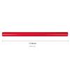 RUSPEPA Red Wrapping Paper Solid Color - Mini Roll - for Wedding, Birthday, Shower, Congrats, and Holiday - 17 Inches X 32.8 Feet view 2