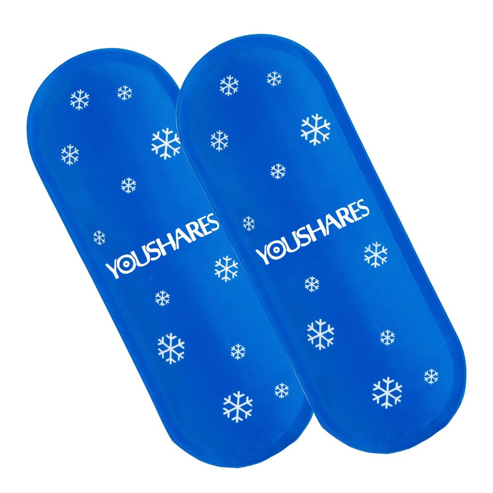 YOUSHARES Diabetes Ice Packs for Diabetic Travel Case - TSA Approved Ice Packs for Insulin Cooler Travel Case, Mini Ice Packs Suitable for Most Insulated Medication Travel Bag2 Packs