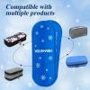 YOUSHARES Diabetes Ice Packs for Diabetic Travel Case - TSA Approved Ice Packs for Insulin Cooler Travel Case, Mini Ice Packs Suitable for Most Insulated Medication Travel Bag2 Packs view 2
