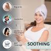MyHalos Migraine Relief Cap, 30% Thicker, 2X More Cooling Gel, Stays Colder for Longer, Form Fitting Ice Hat, Ice Pack Head Wrap Relief, Tension Headache Relief Cap (Violet) - FSA|HSA Eligible view 2