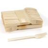 Bulk Pack Natural Dinner Party Catering Bamboo Veneer Utensil - Forks - 1000pcs view 1