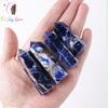 1.9" - 1.96" Sodalite Natural Crystal Points - Crystal Tower - Crystal Obelisk - Healing Wand - Healing Crystals - Crystal Points Wands - Sodalite - American Seller view 3