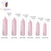 1.9" - 1.96" Rose Quartz Natural Crystal Points - Crystal Tower - Crystal Obelisk - Healing Wand - Healing Crystals - Crystal Points Wands - Rose Quartz - American Seller view 2