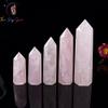 1.9" - 1.96" Rose Quartz Natural Crystal Points - Crystal Tower - Crystal Obelisk - Healing Wand - Healing Crystals - Crystal Points Wands - Rose Quartz - American Seller view 4