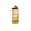 1.9" - 1.96" Yellow Flourite Natural Crystal Points - Crystal Tower - Crystal Obelisk - Healing Wand - Healing Crystals - Crystal Points Wands - Yellow Flourite - American Seller view 1