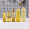 1.9" - 1.96" Yellow Flourite Natural Crystal Points - Crystal Tower - Crystal Obelisk - Healing Wand - Healing Crystals - Crystal Points Wands - Yellow Flourite - American Seller view 4