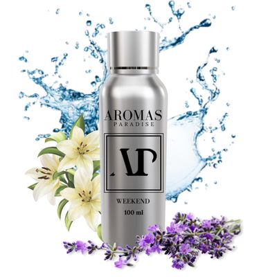 Weekend for Aroma Oil Scent Diffusers - Luxurious Essential Oils Blend, with a Hint of Lavender, White Flowers, and Lily of The Valley - 100ml (100ML)