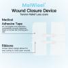 Zip Stitch Laceration Repair Without Stitches Butterfly Bandaids Quick Clot - Emergency Wound Closures Device 2 Pieces (Thin Film) view 3