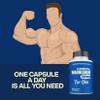 American Standard Supplements Magnesium Glycinate 300mg Per Serving as Magnesium Glycinate, Magnesium for Him - Vegan, Gluten Free, Non-GMO, 90 Capsules, 45 Servings view 4
