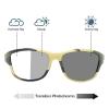 Wrap Around Driving Transition Photochromic Bifocal Reading Glasses Mens and Womens Sports Presbyopia Sunglasses Reader (green colorful, 2.75, multiplier_x) view 3