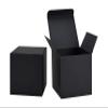 HUAPRINT Black Gift Boxes with Lids 6x6x6 inch,24 Pcs Paper Gift Wrap Box Bulk for Presents,Birthday,Bridesmaid Proposal,Groomsmen Engagements,Christmas,Wedding Party Favor,Cupcake,Crafting,Holidays view 1