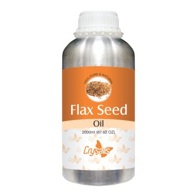 Crysalis Flax Seed (Linum Usitatissimum) Oil - 67.62 Fl Oz (2L)