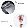 NUOBESTY 50pcs Bouquet Cellophane Bags Corsage Bags for Flower Bouquet Wrap Cellophane Florist Supplies view 3