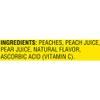 Del Monte Yellow Cling Sliced Canned Peaches in 100% Juice, 15 oz Cans (Pack of 4) view 3