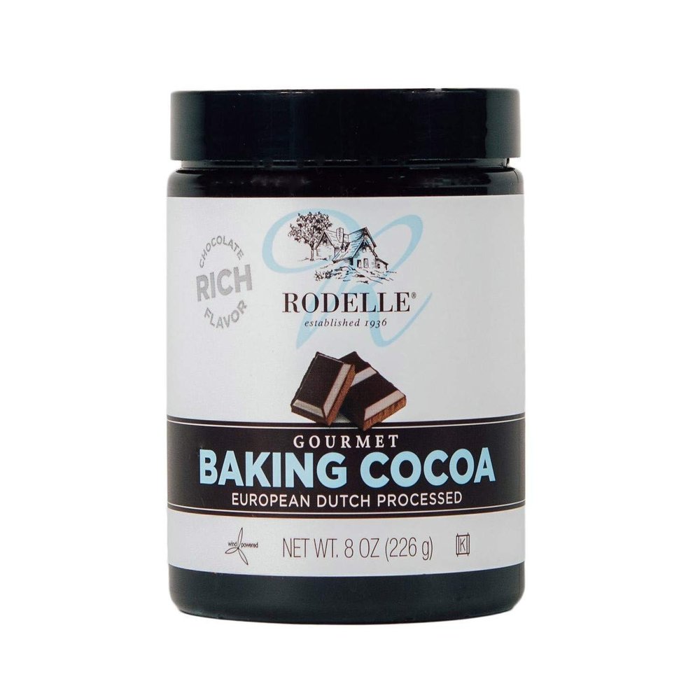 Rodelle Baking Cocoa, Gourmet, 8 Oz (226 g) (Pack of 2)