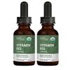 USDA Organic Vitamin B12 2000mcg Sublingual Liquid Supplement (2-Pack) - Vegan Methylcobalamin Drops for Natural Energy, Maintain Metabolism, and Immune System Support - 1 Fl Oz view 1