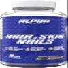 Alpha Supps Hair, Skin, and Nails Supplement for Women - Vibrant HSN Health and Strength with Biotin, Collagen, and Vitamins to Support Hair Growth, Thickness, and Skin Radiance - 90 Capsules view 1