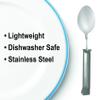 Rehabilitation Advantage Bendable Teaspoon with Lightweight Plastic Handle view 4