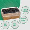 1,000 Plastic Disposable Forks Bulk Black Medium Weight Disposable Silverware Plastic Cutlery Fork view 4