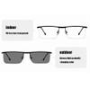LKP Multifocus Glasses With Presbyopia, Men Reading Sunglasses, Metal Frame, Photochromic, Anti-UV Readers, +1.00 To +3.00(1.25) view 3
