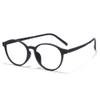 LKP Transition Bifocal Reading Glasses Retro Round Presbyopia Glasses Women Men Eyeglasses Black Rim Anti Blue Light +2.50(1.50) view 1