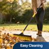 Yocada 18 Inch Push Broom Heavy-Duty Outdoor Commercial Broom Brush Stiff Bristles for Cleaning Patio Garage Deck Concrete Wood Stone Tile Floor 65.3 inch Long view 4